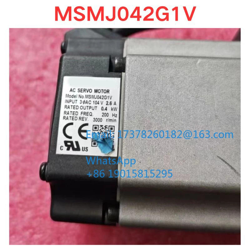 리퍼 MSMJ042G1V 서보모터 기능 확OK