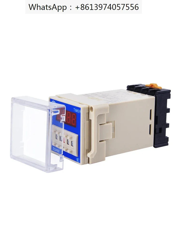DH48S-S-2Z 디지털 디스플레이 시릴레이 220v24v12V 이사이클 제어 지연 타이밍 스위치 그룹