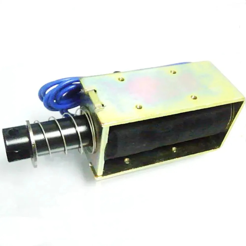 DS-1578S DC24V 스트로크 20mm 푸시-풀 전자석 전자기 잠금 장치 견게이트 기계