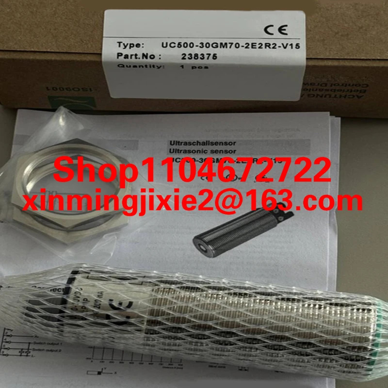 UC500-30GM호환70-IE2R2-K-V15 초음파 센서 거리 측정 오리지널 공장 새
