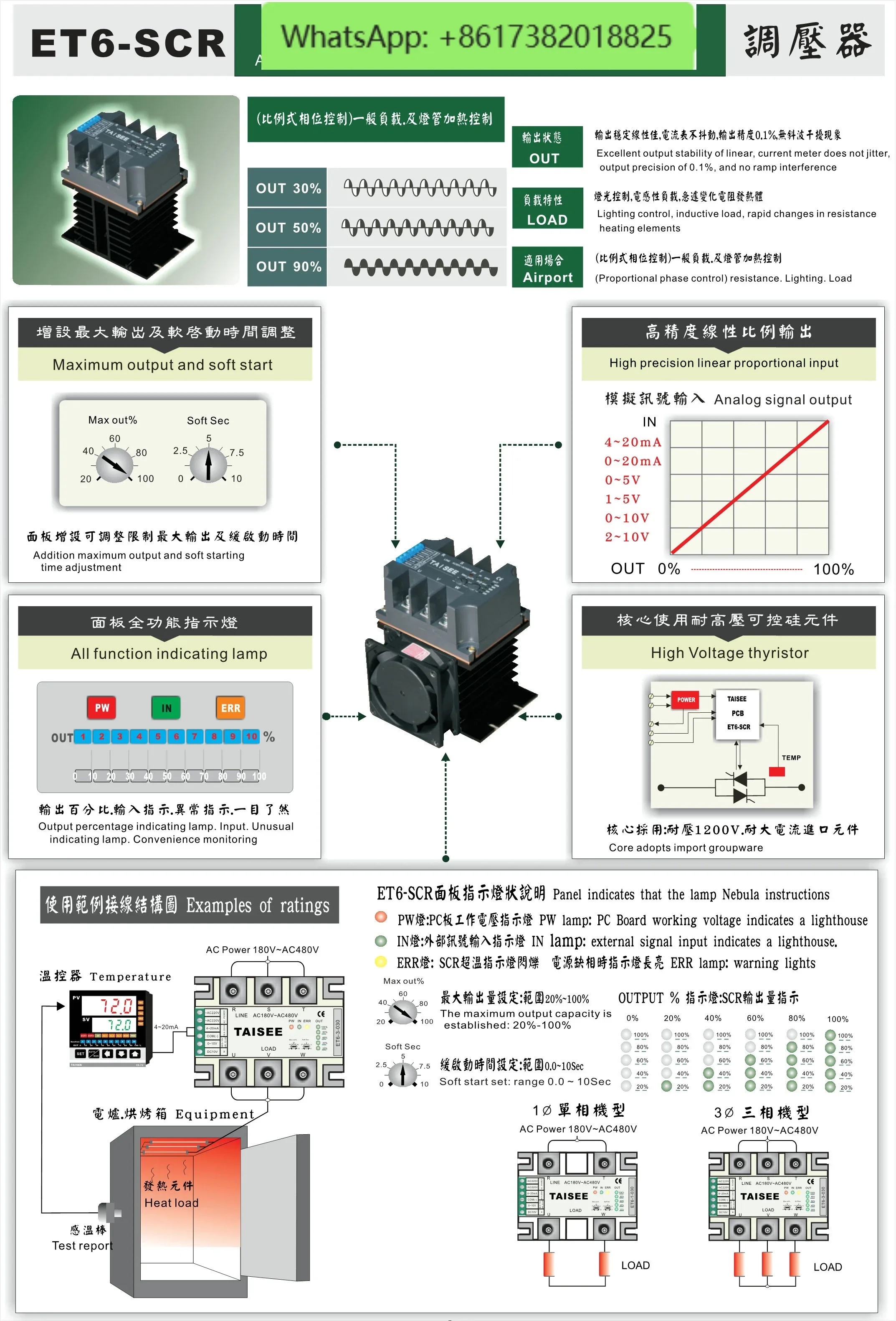 ET6-3-030 ET6-3-030P 오리지널 디지털 전압 조정 모듈
