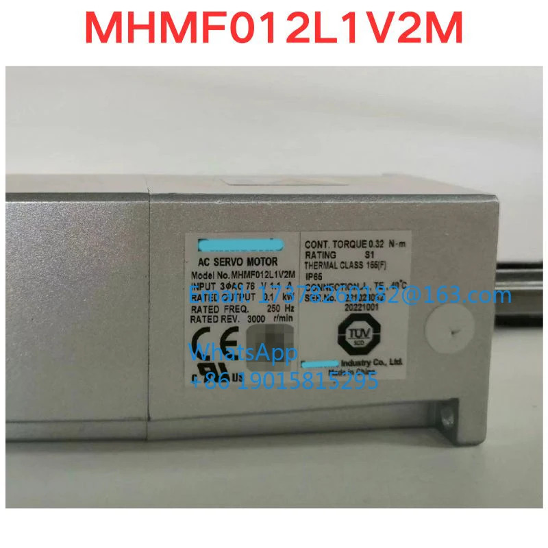 오리지널 MHMF012L1V2M 서보모터