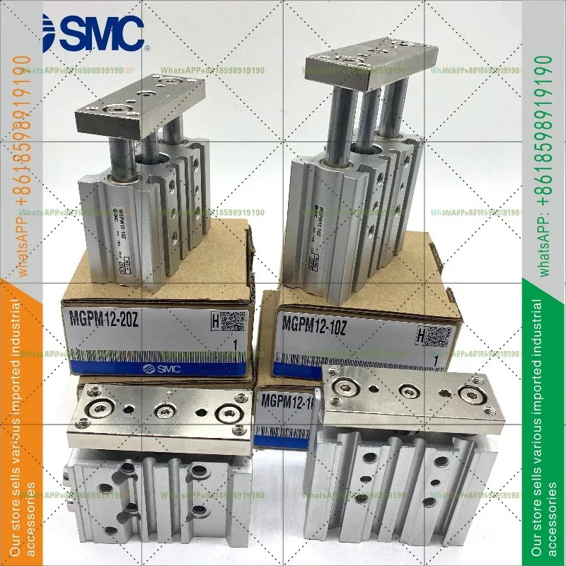 MGPM1216/20/25/32/40/50/63 - 10/20/30/40/50/75/100Z SMC 삼축 실린더