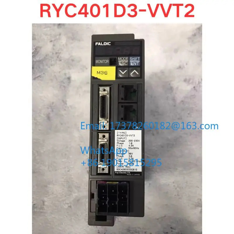 리퍼 RYC401D3-VVT2 서보 드라이버 기능 확OK