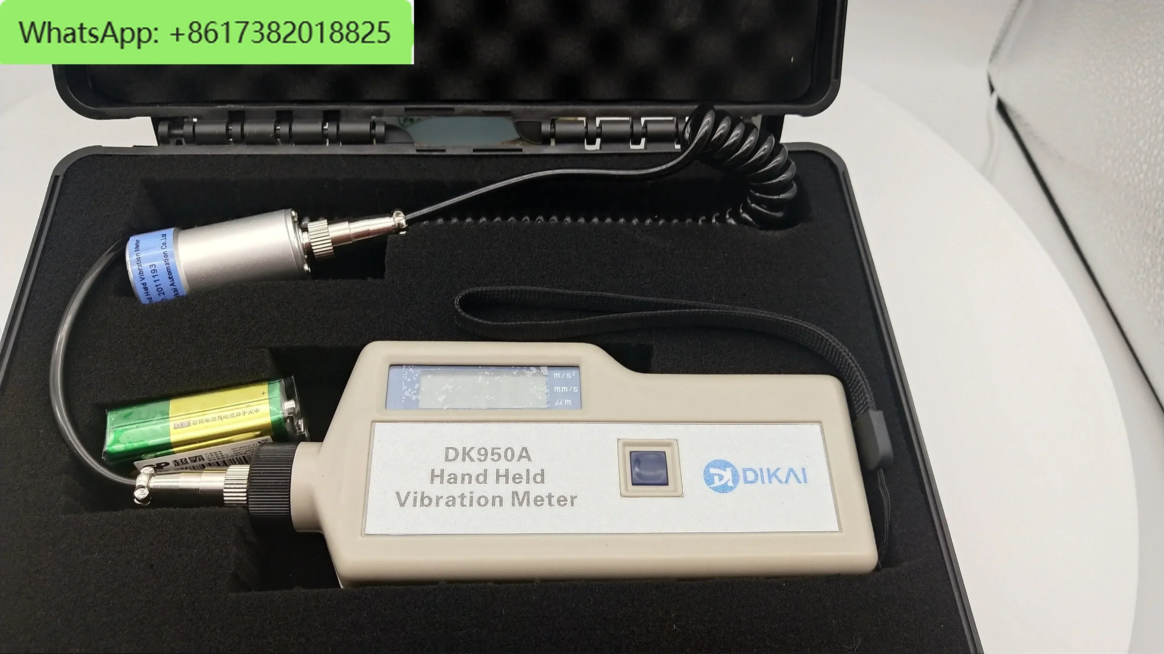 VM-6360 휴대디지털 3축 진동 측정기