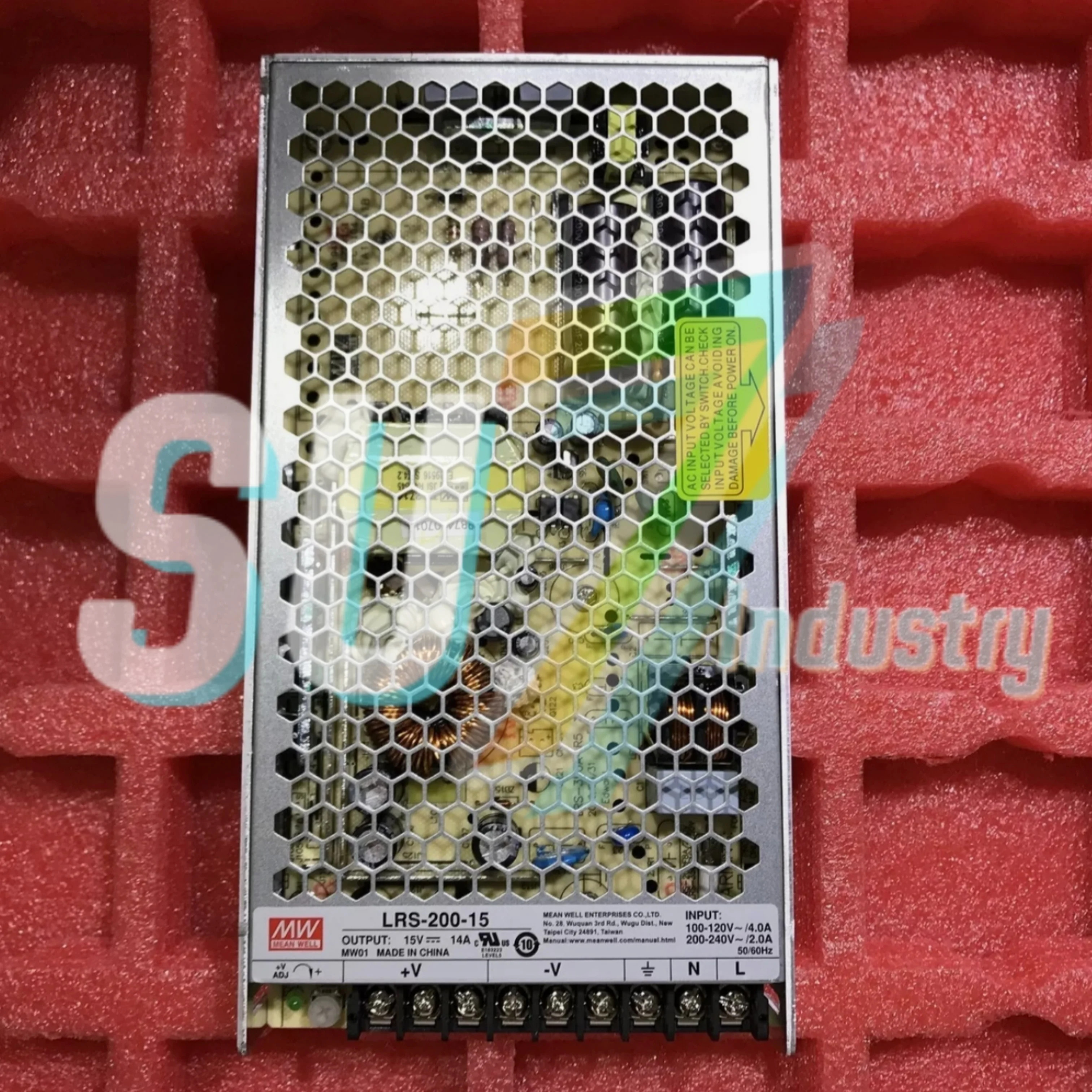 Mean Well LRS-200-12 LRS-200-15 LRS-200-24 LRS-200-3.3 스위치 전원공급장치 내 새
