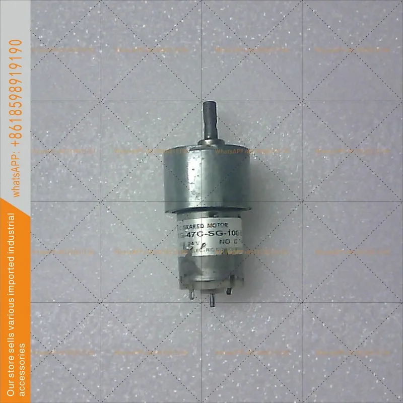 일본된 TSUKASA Chikasha DC 기어드 모터 TG-47C-SG-100 6V12V24V