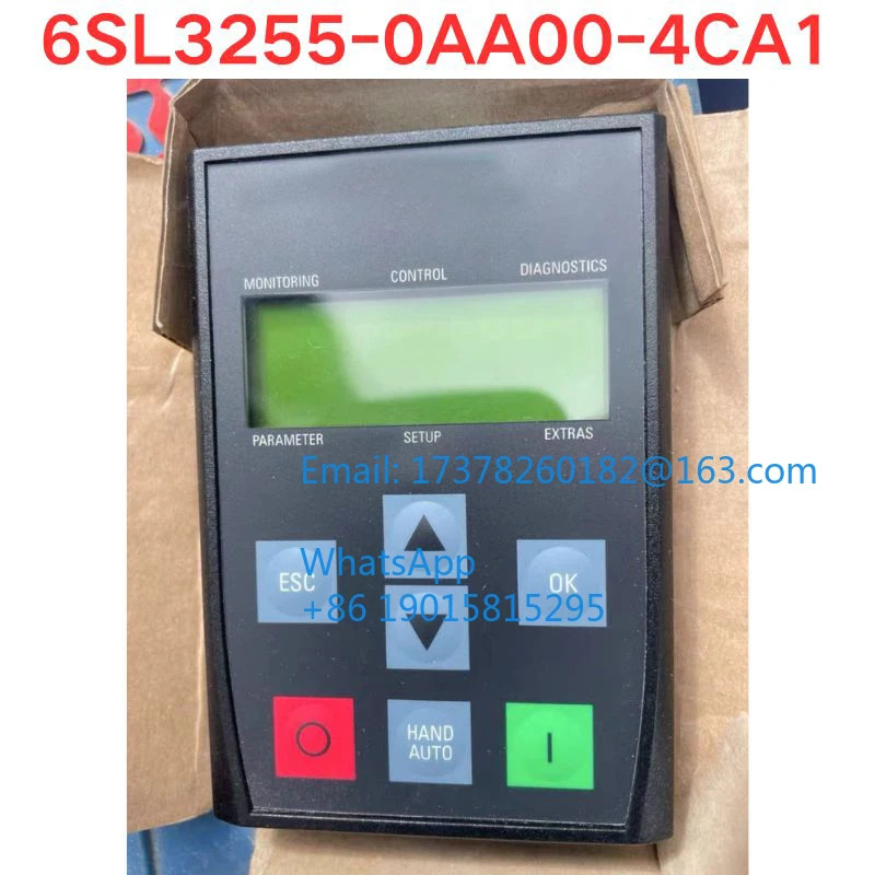 원본 6SL3255-0AA00-4CA1 G120 주파수 변환기 BOP-2 제어판