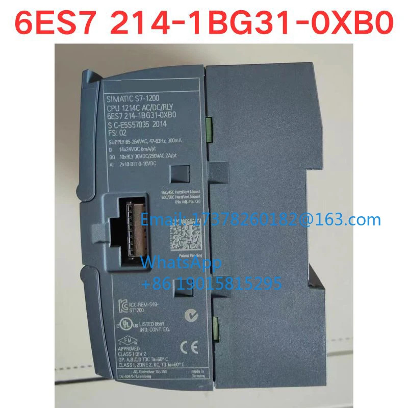 리퍼 6ES7 214-1BG31-0XB0 모듈 기능 확OK