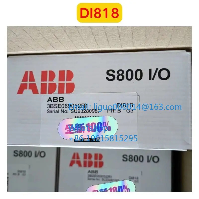 오리지널 DI818 3BSE 069052 R1 모듈