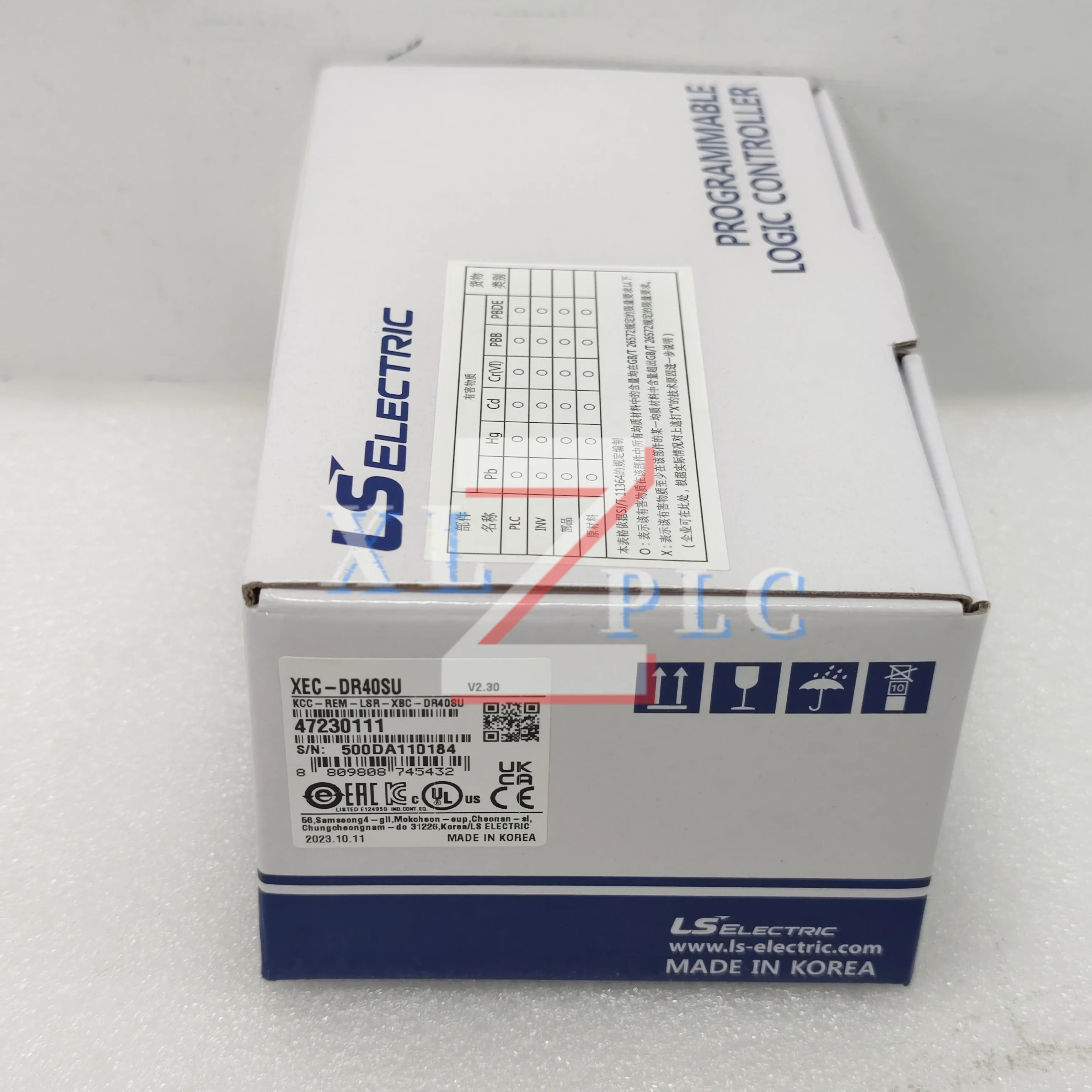PLC 모듈 XEC-DN60SU XEC-DR40SU 신규 입고