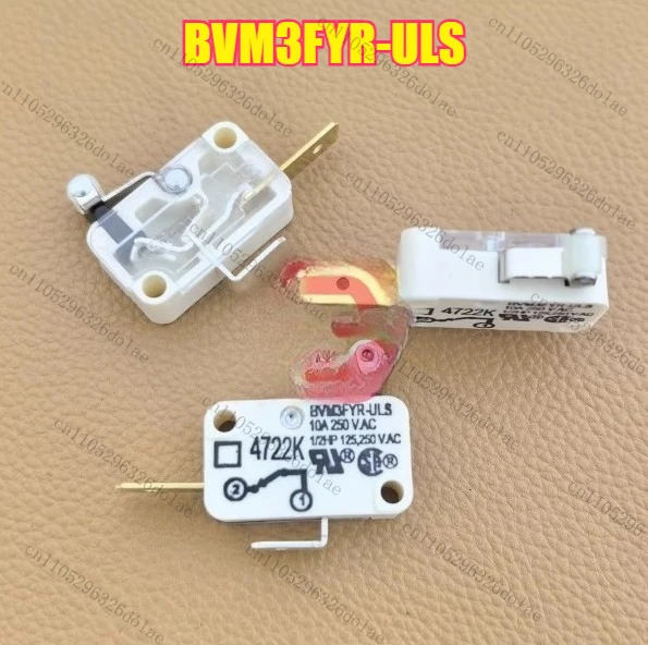 1개 BVM3FYR-ULS 마이크로 스위치 10A 250VAC