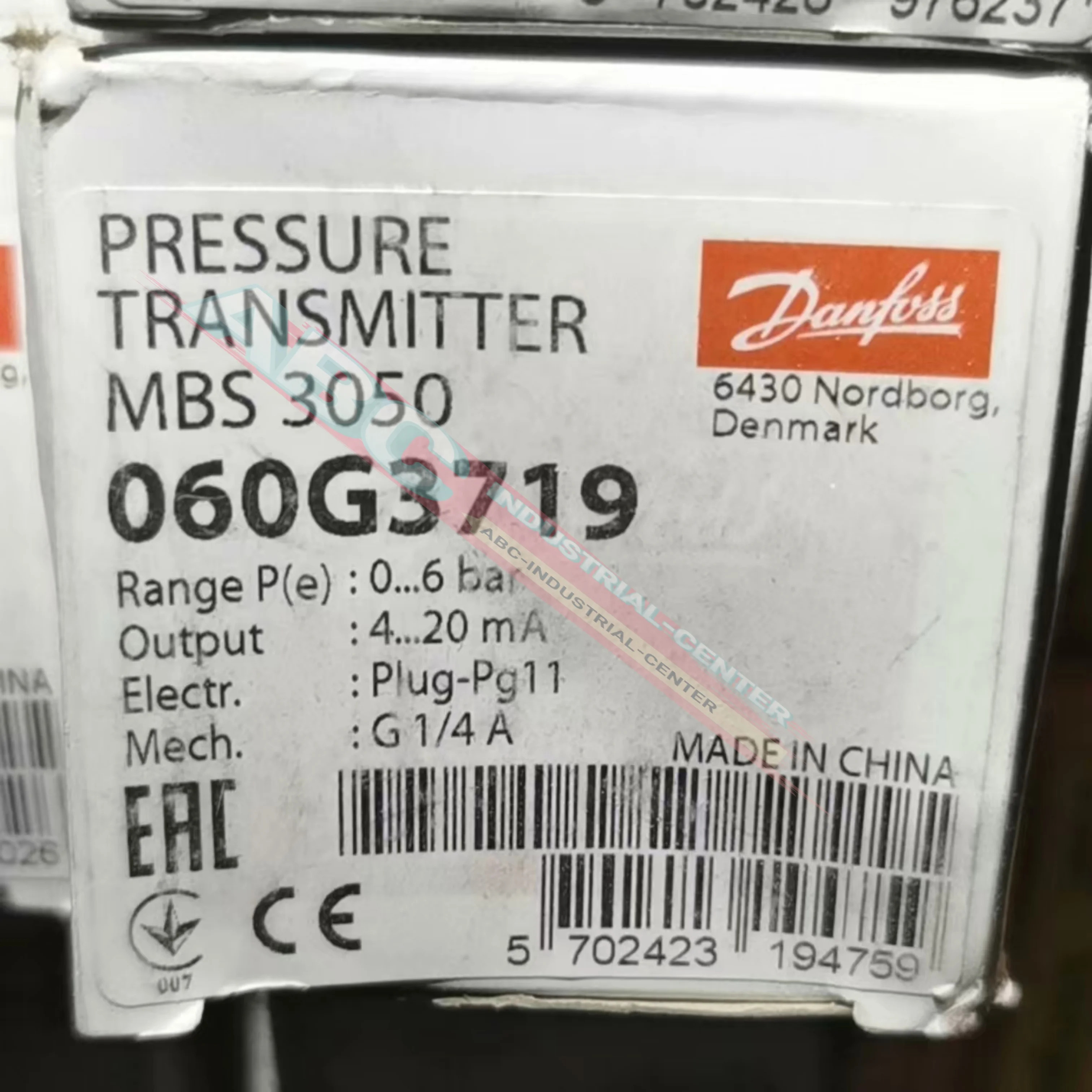 압력센서 060G3821 MBS3000 060G3853 새