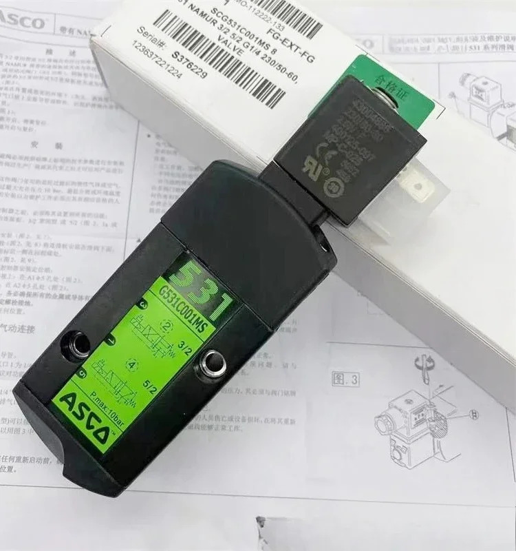 전자기 밸브 G531C001MS/공압 방향 AC220/DC24
