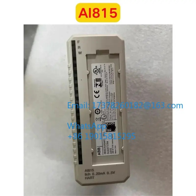 오리지널 AI815 3BSE 052604 R1 모듈