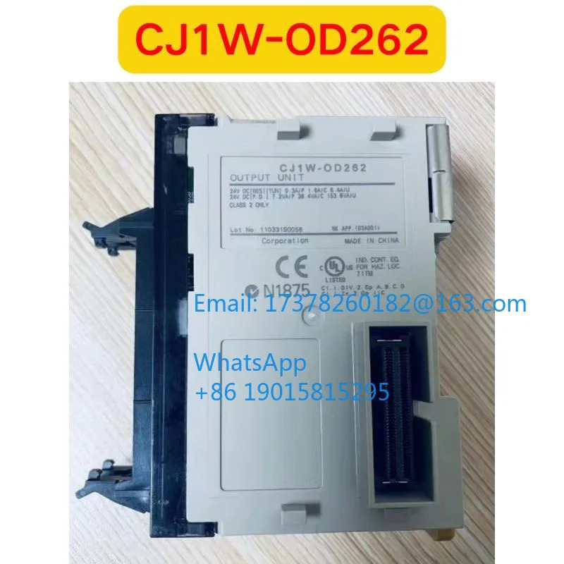 리퍼 CJ1W-OD262 CJ1W OD262 모듈 기능 OK