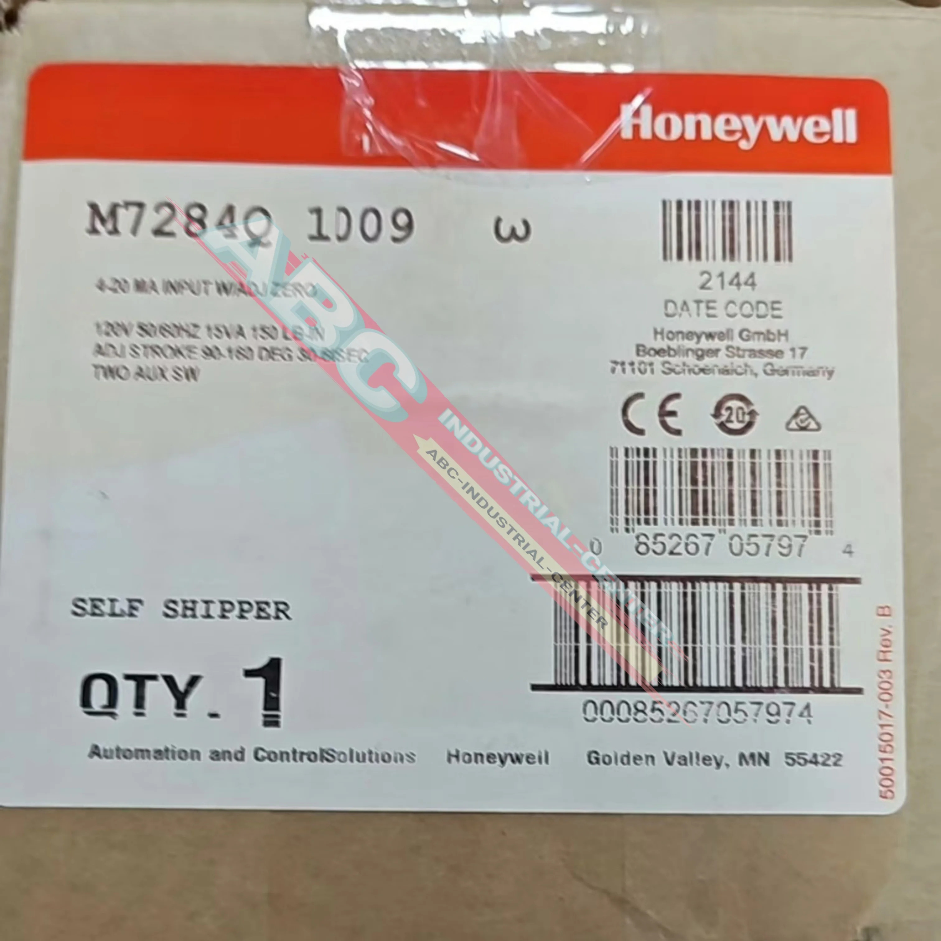 M7284Q1009 모듀트롤 모터 내 새