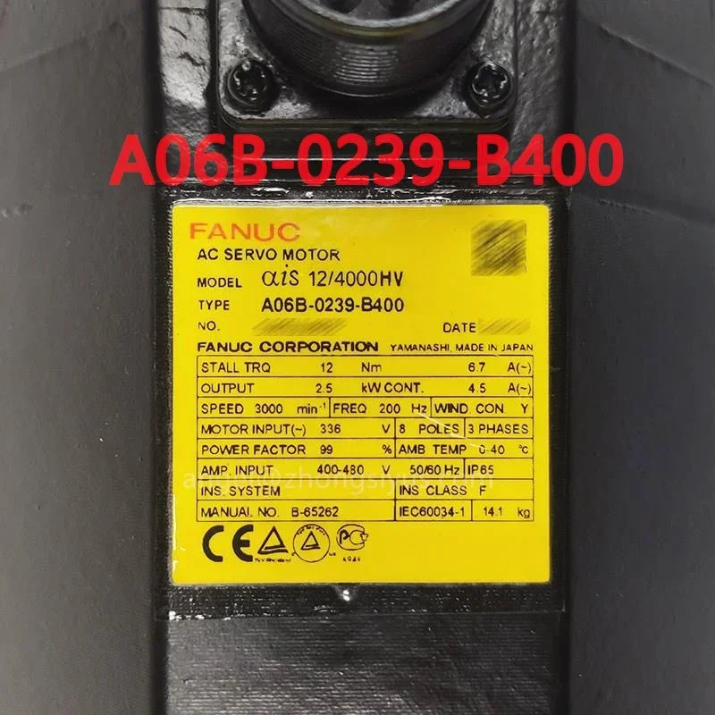 A06B-0239-B400 CNC 기계Fanuc 서보모터 A06B 0239 B400