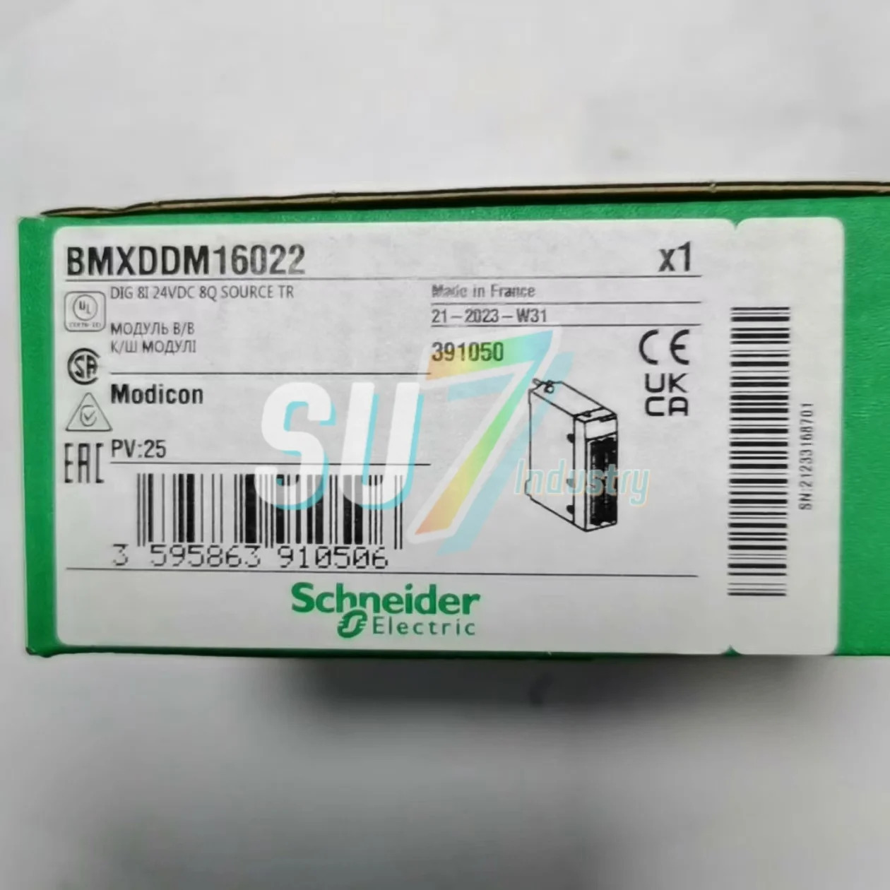 PLC 모듈 새 BMXCPS3500 BMXDDM16022