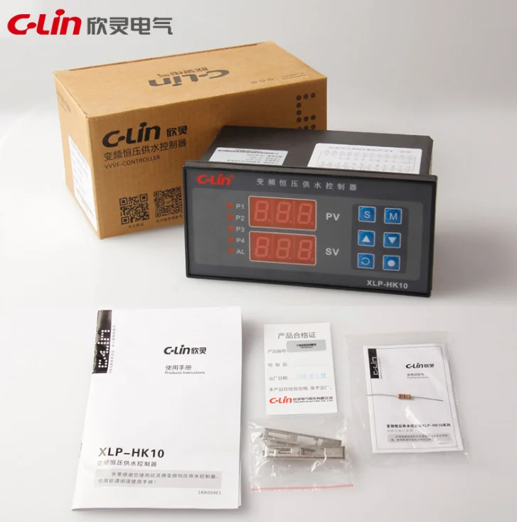CLXLP-HK10 가변 주파수 정압 급수 컨트롤러 AC220V 8 그룹 상시 개방 16 작동 모드