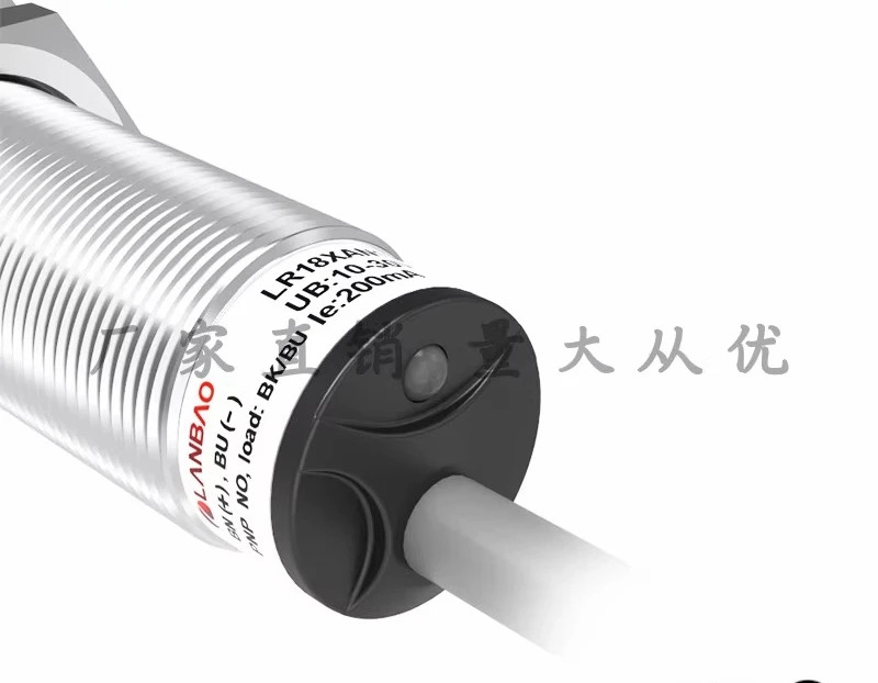 LR18XCN08ATO 인덕터 센서 AC 2선 비매립형 8mm 금속 사각 스위치.1PCS