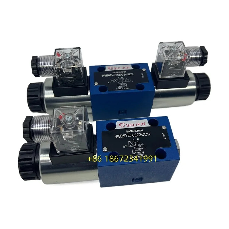 4WE6E-L6X/EG24NZ5L6D/G/J/H-L6X/EW220-50 솔레노이드 밸브 SHLIXIN