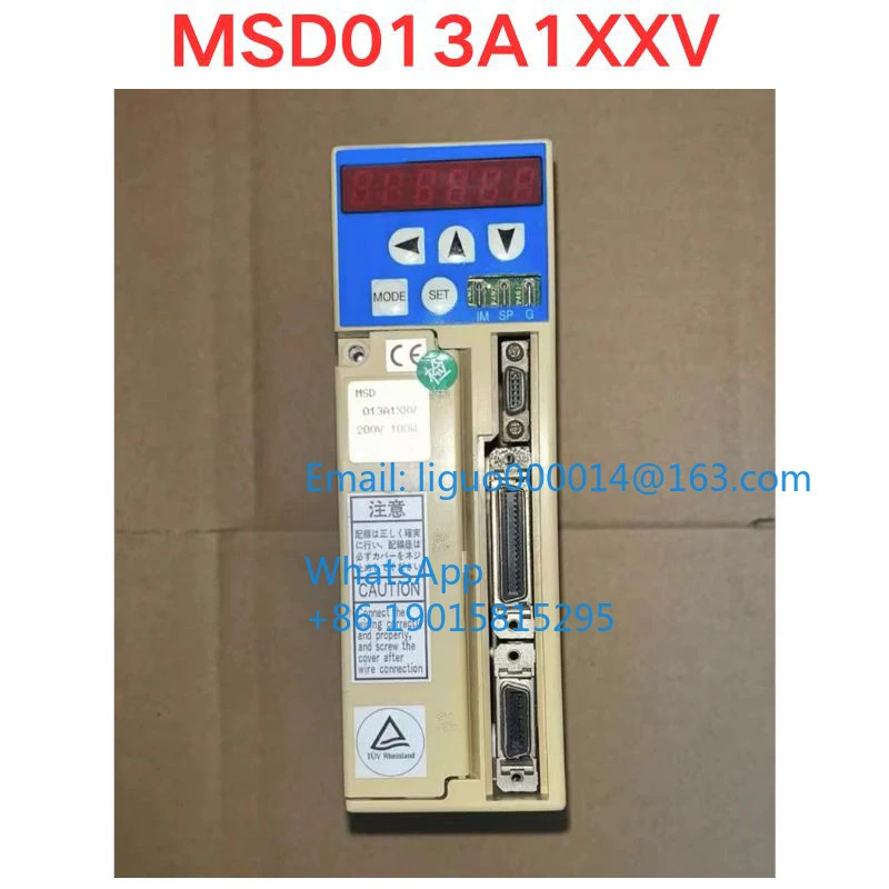 리퍼 MSD013A1XXV 서보 드라이버 기능 확OK