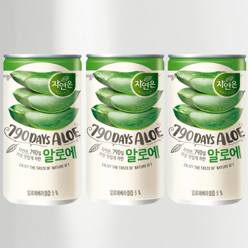 웅진 자연은 미니캔 180ml x 30캔 업소용(오렌지 망고 알로에 토마토 사과 매실) - 상세 이미지 4
