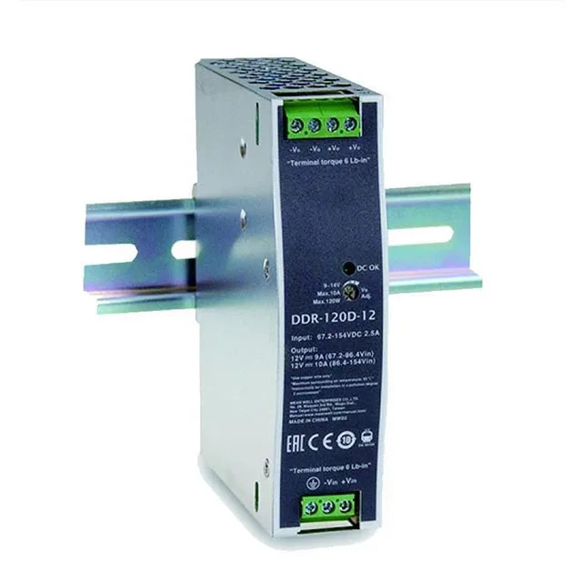 출력 48Vdc 10A AC-DC 산업DIN 레일 전원공급장치 DRS-480-48