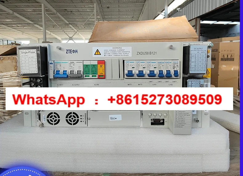 ZTE ZXDU58B121 고주파 스위칭 전원공급장치 시스템 48V120A 내장형 정류기 장비