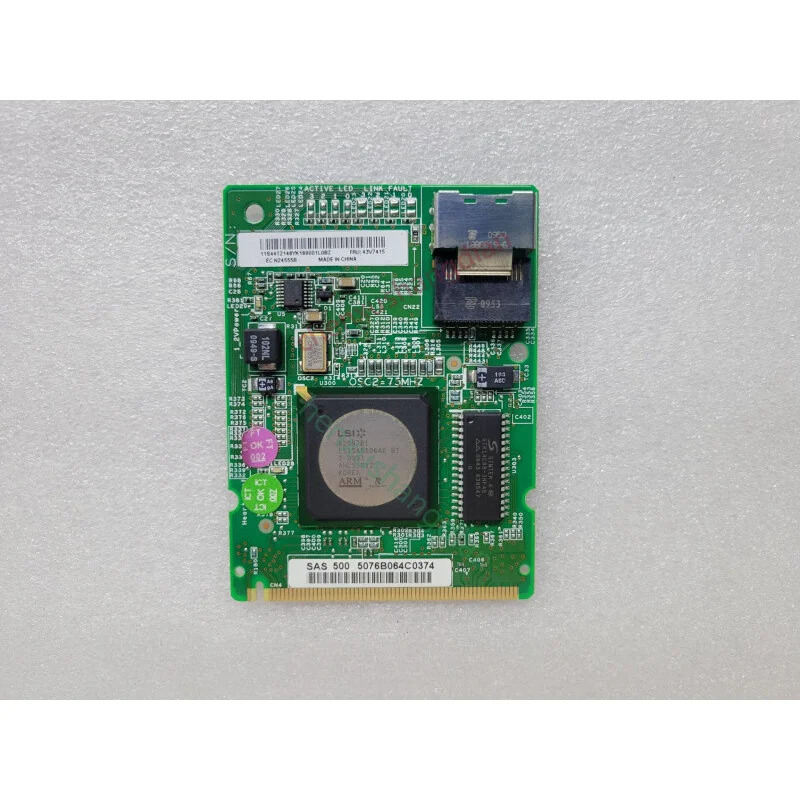 IBM 어레이 카드오리지널 리퍼 X3200 X3250M2 MINI-SAS SATA 43V7415