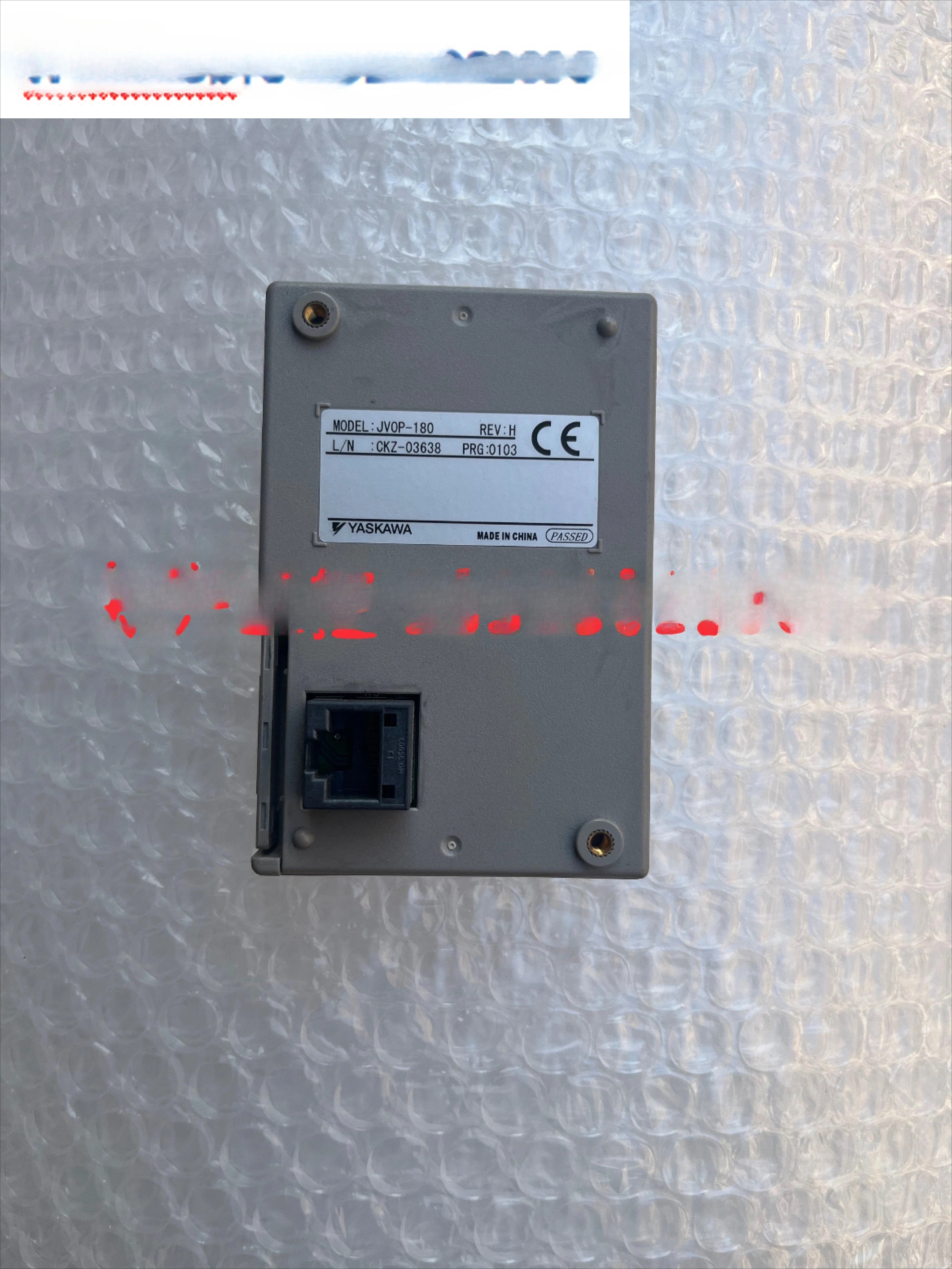 Yaskawa 주파수 변환기 LCD 디스플레이 패널 JV0P-180/182 JVOP-KPLCA04AEA