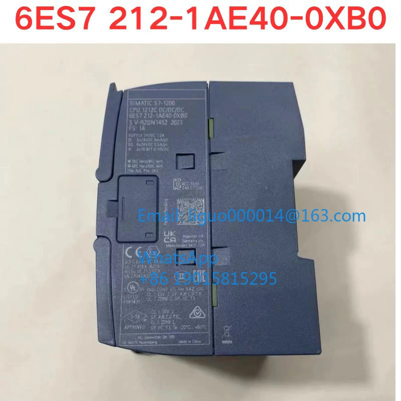 원본 6ES7 212-1AE40-0XB0 6ES7212-1AE40-0XB0 모듈