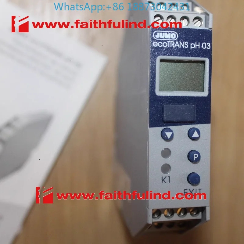 Jumo 00508665 pH 값 전송 모듈 202723 ecoTRANS 03
