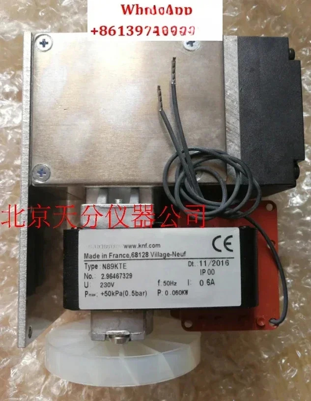 진공펌프 N89KTE 샘플링 펌핑 다이어프램펌프 탈황 CEMS