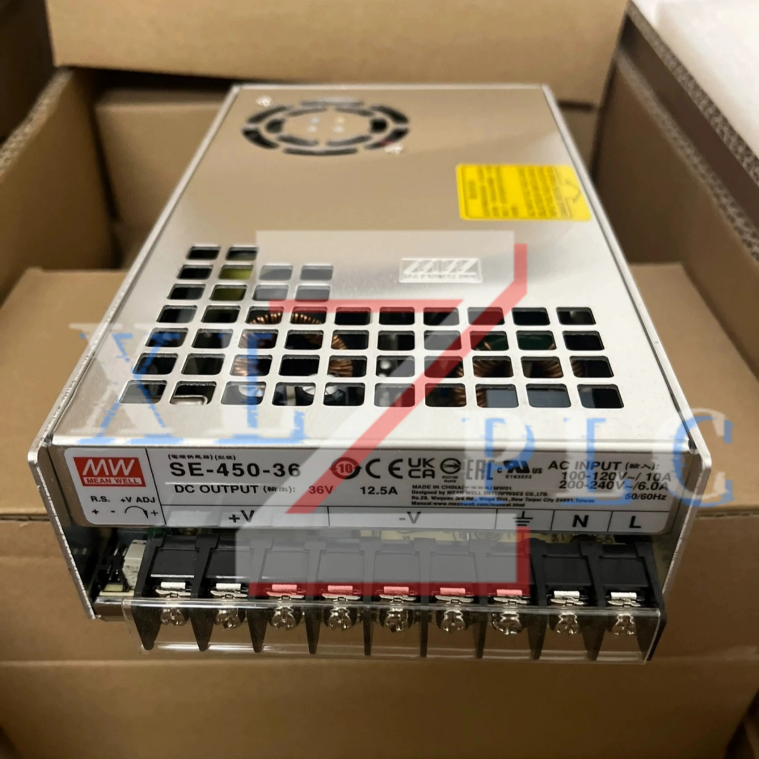 오리지널 스위치 전원공급장치 SE-450-36 36V SE-450-48 48V SE-450-5 5V를 어.