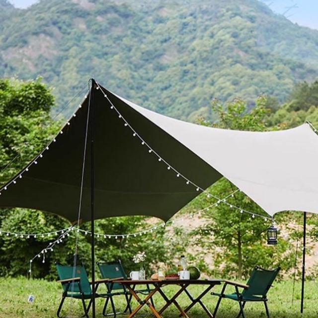 캠핑 여행 대형 그늘막 타프 스크린 캐노피 풀세트