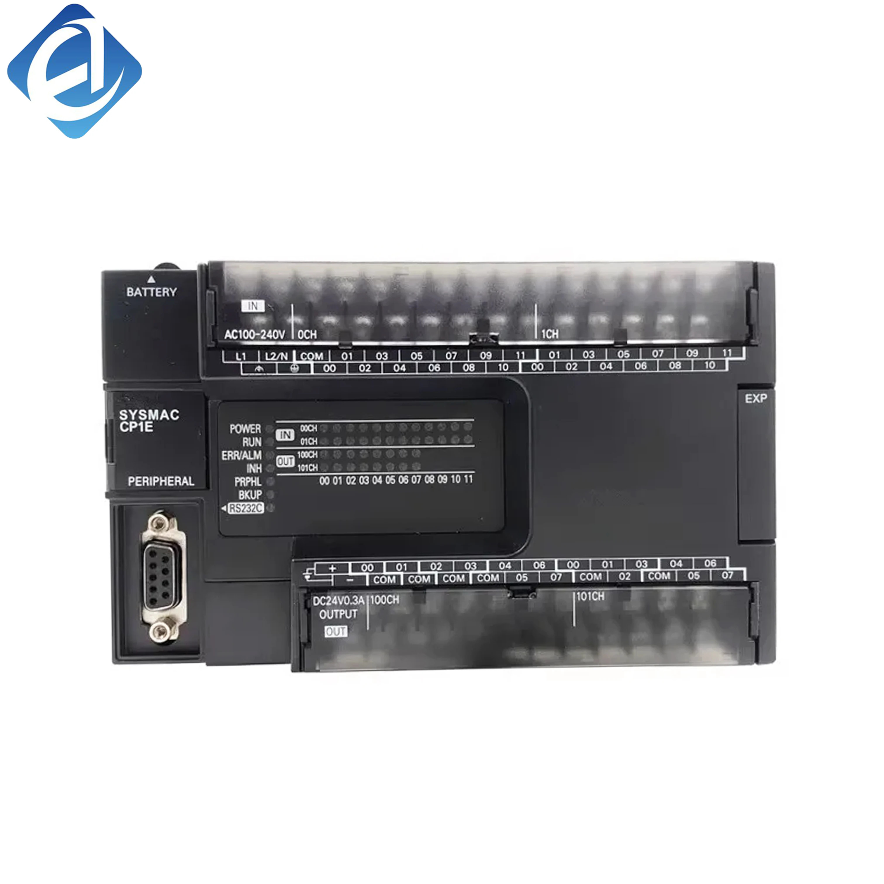 오리지널 CP1E-N20DT1-D Cp1ena20dt1d PLC 컨트롤러
