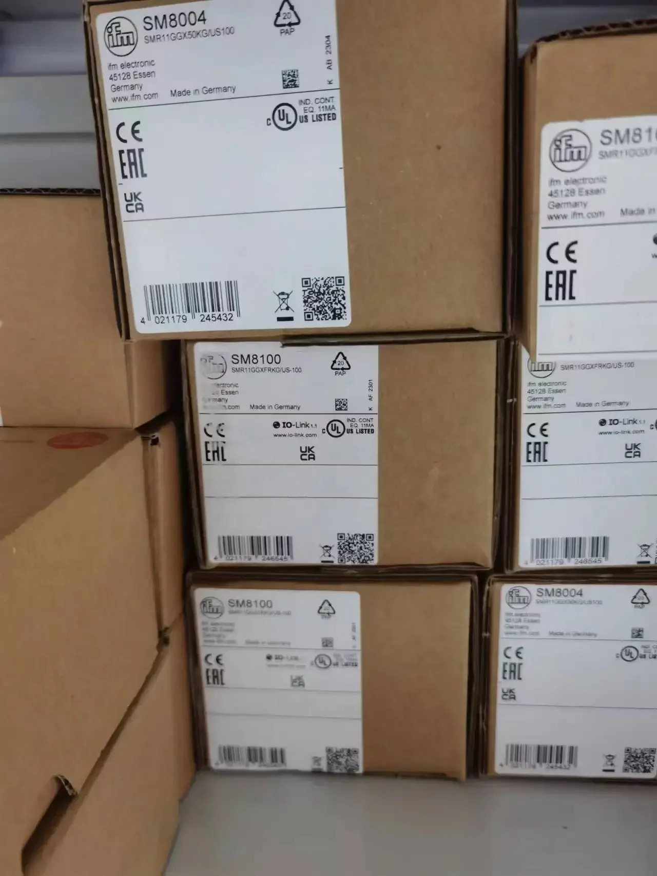 IFM SM4100 SM6100 SM7100 SM8100 유량센서