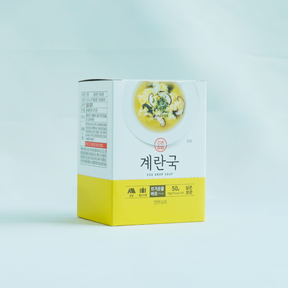 간편식 동결건조 블럭 즉석국 육개장10g 5P 외 4종 이미지 3