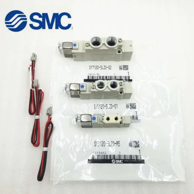 SMC 솔레노이드 밸브 SY9120/9220/9320/9420-5DZD-03/5D/5DZ/4DD/DE-C10-C12
