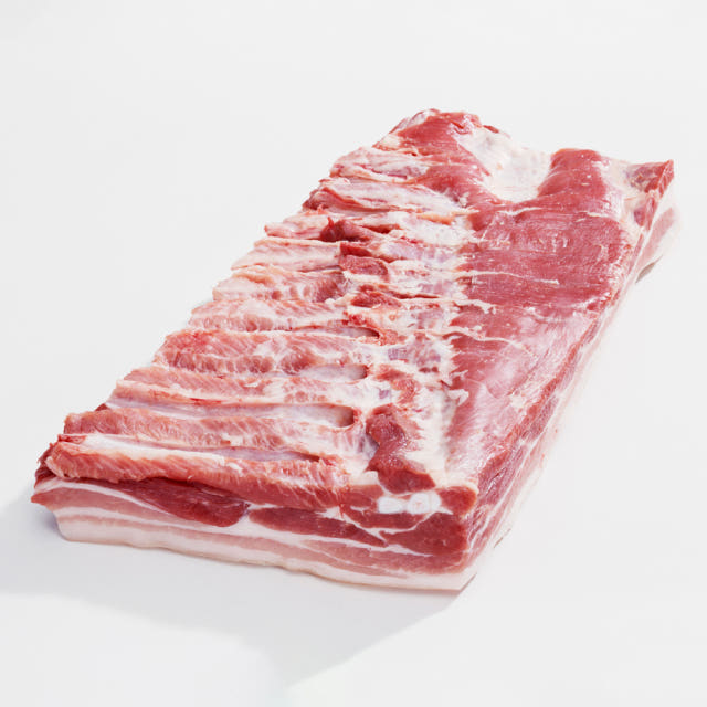 고기중독 삼겹살 2kg 통삼겹 냉삼 목전지 구이용 냉동 수입