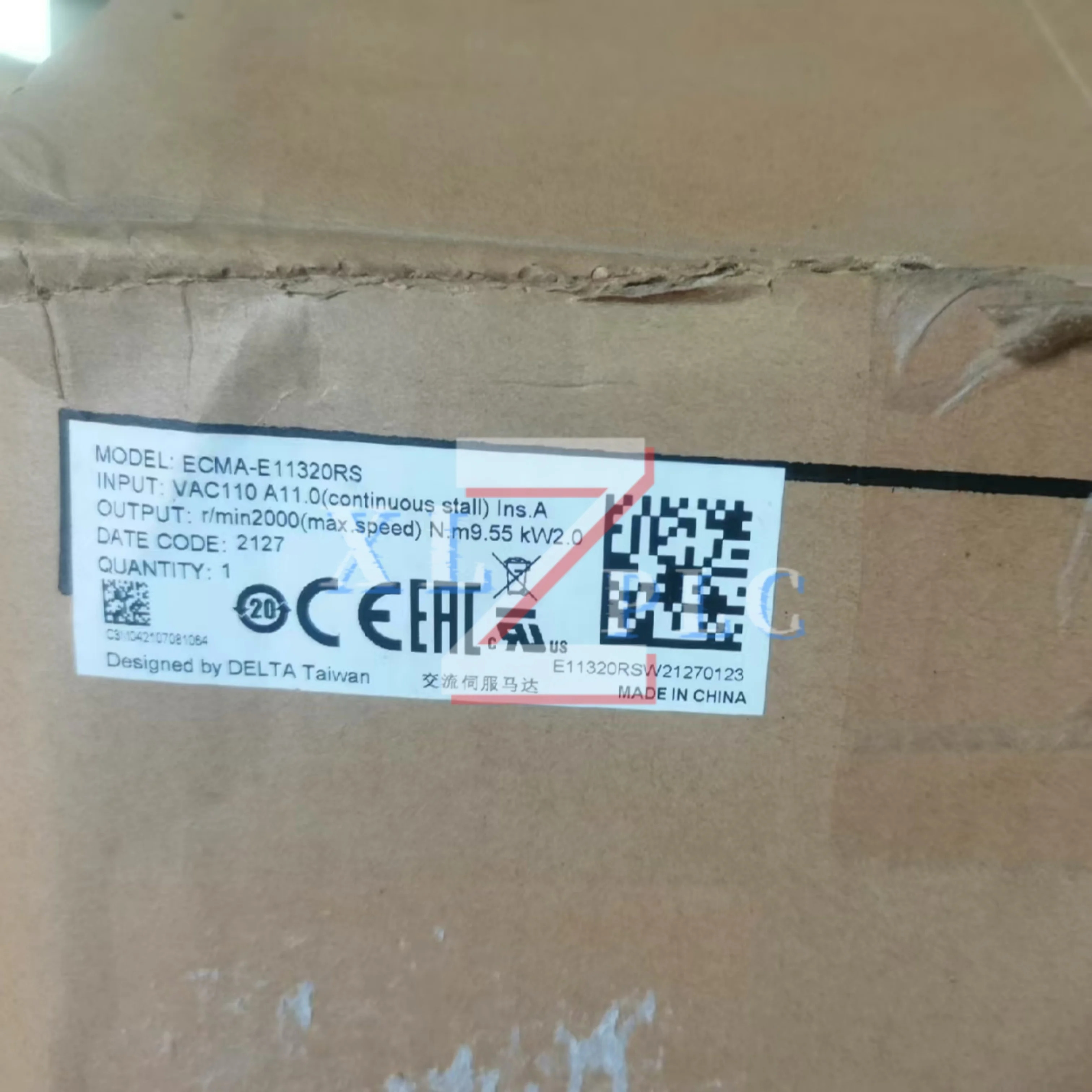 ECMA-E21320RS 서보모터 ECMA-E11320RS ECMA-E11320SS