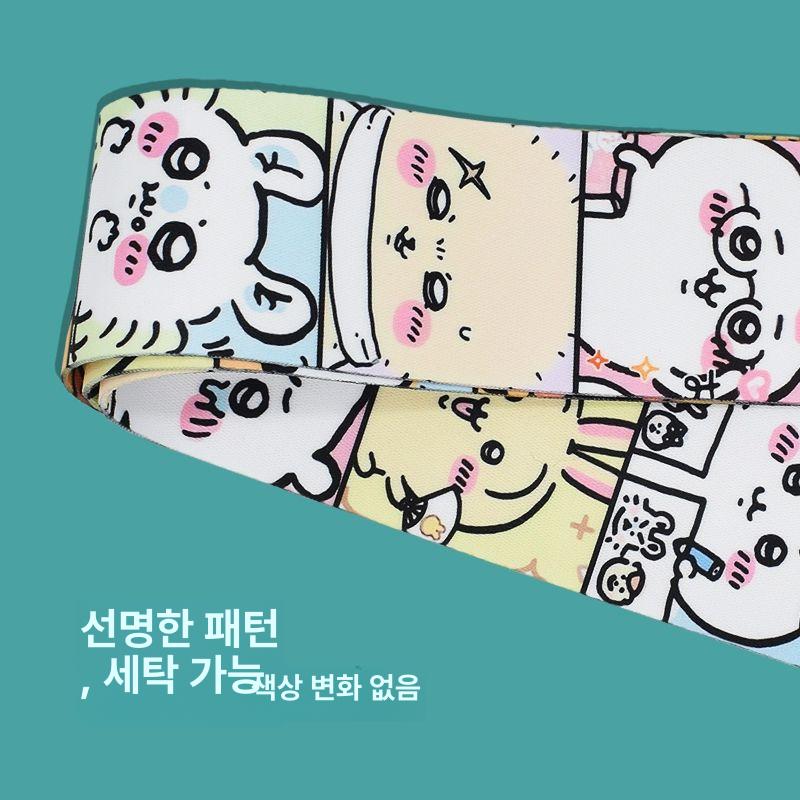 치이카와 캐리어 벨트 잠금 수하물 자물쇠 끈 가방 바인딩 열림 방지 로프 비밀번호 잠금 1.8 비밀번호 버클 치이카와 - 상세 이미지 4