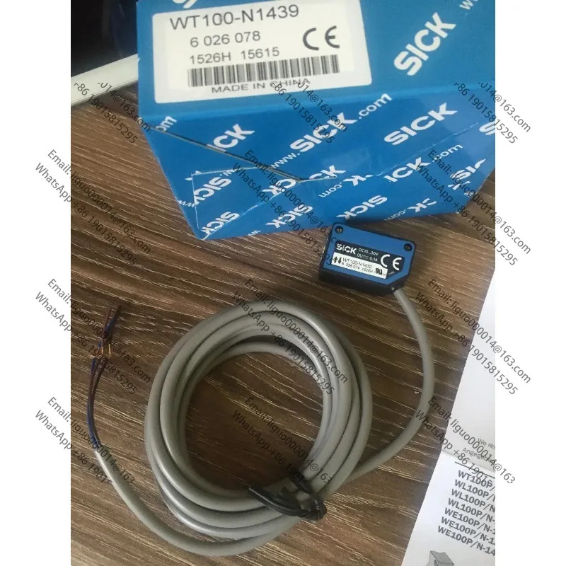 SICK 광전스위치 wt100-n1439 광전센서 원본 DC10-30V