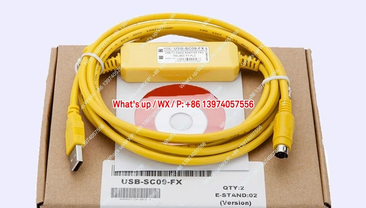 FX1N/1S/FX3U/fx3ga 기타 PLC 프로그래밍 케이블 데이터 다운로드 usb-SC09-FX적가능