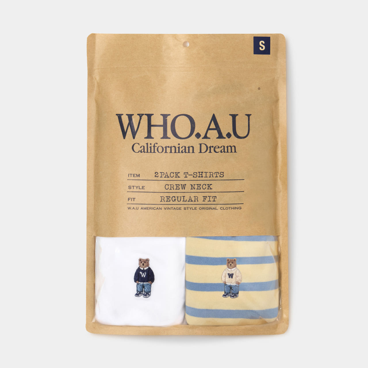 [N배송][후아유] 2PACK 반팔티 모음 3종 이미지 3