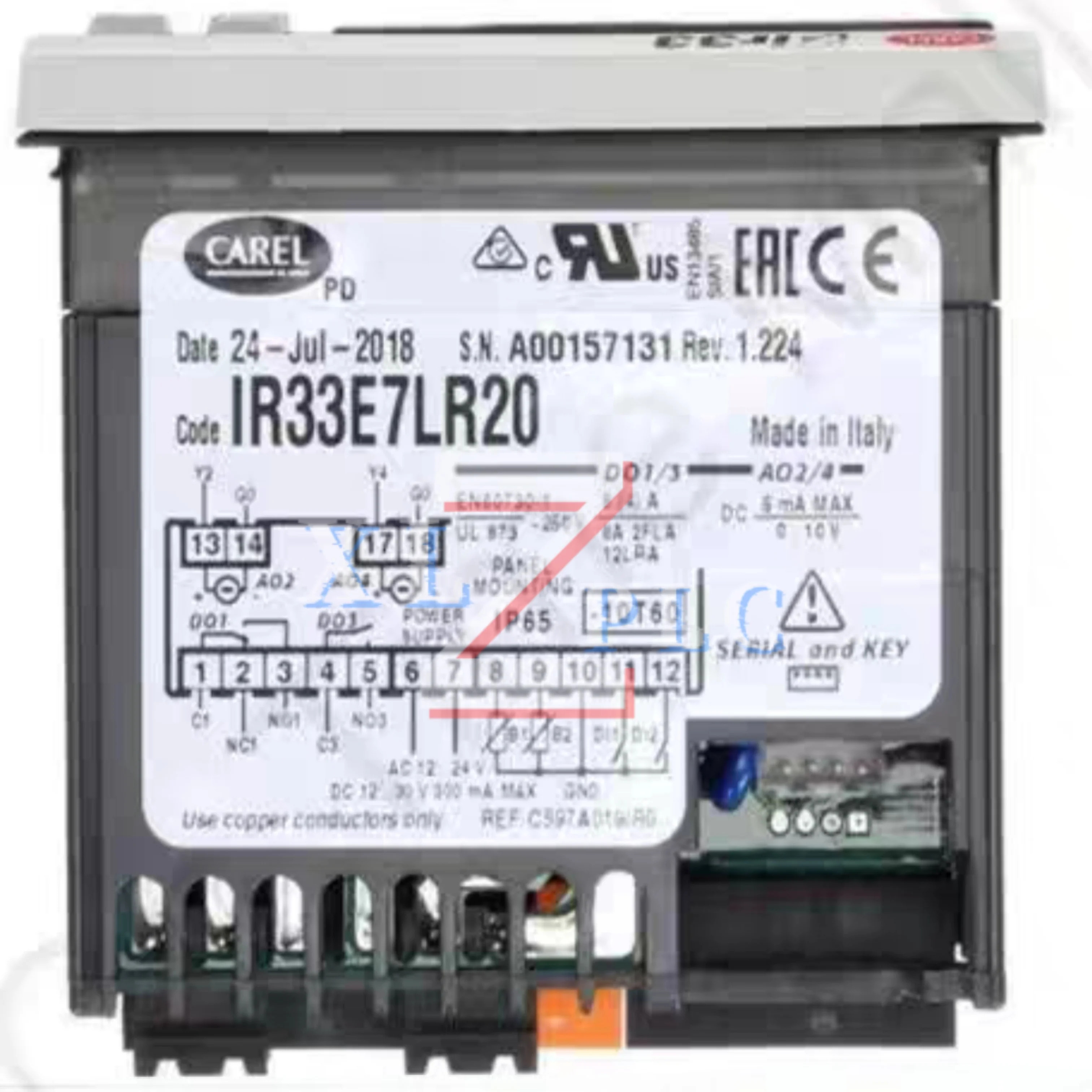 온도 컨트롤러 원본 IR33E7HR20 IR33E7LR20