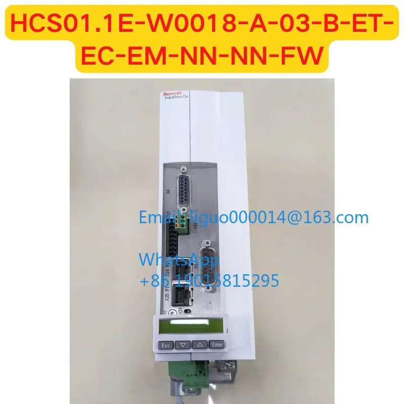 리퍼 HCS01.1E-W0018-A-03-B-ET-EC-EM-NN-NN-FW 드라이버 기능 확OK
