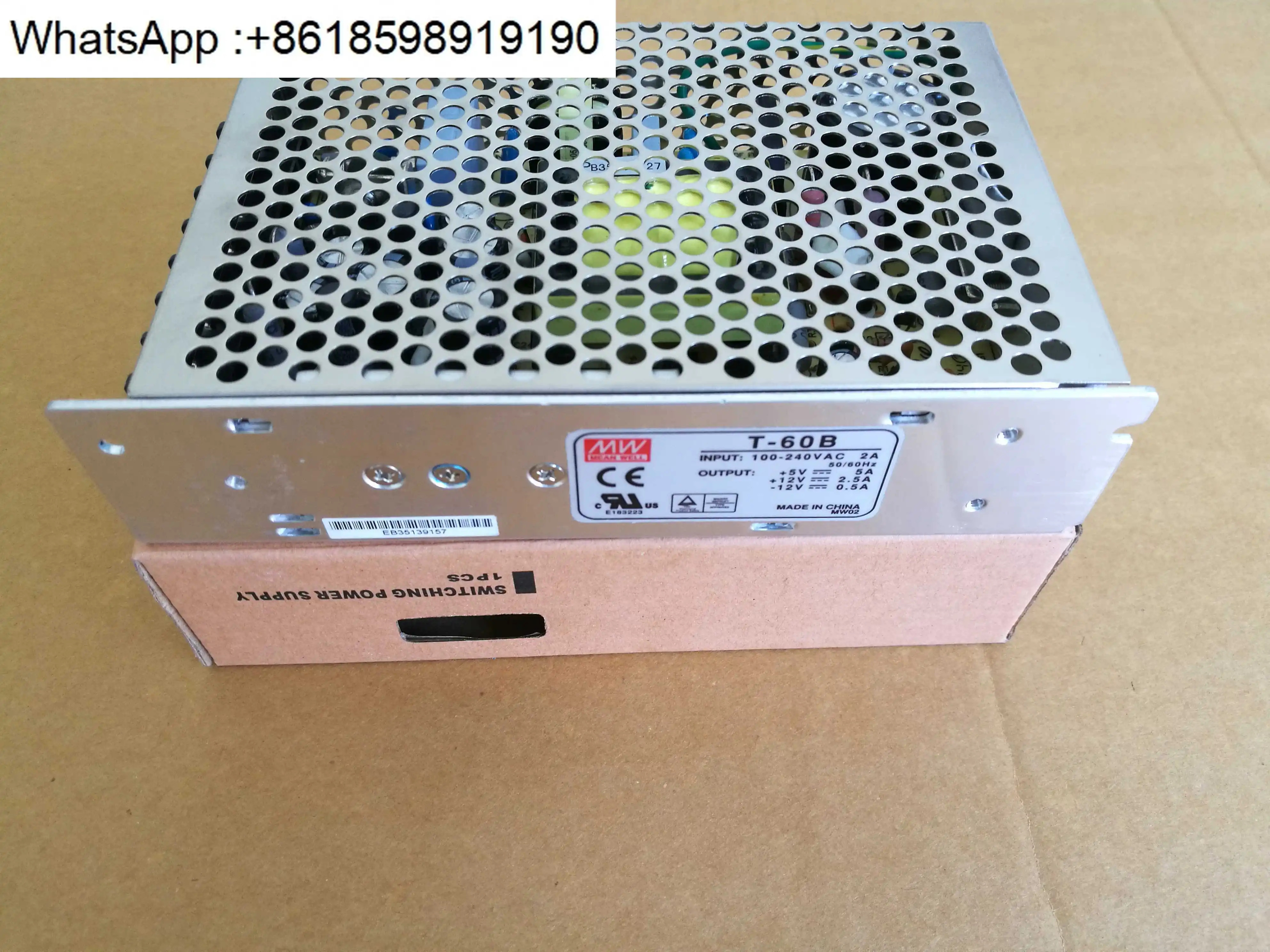 스위칭 전원공급장치 출력 Mingwei T-60 입력 220vAC 트 12-12 5v T60A/B/CD